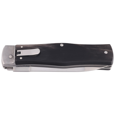 Nóż sprężynowy Mikov Predator Buffalo Horn, Mirror 3ostrz (241-NR-3/KP)