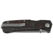 Nóż składany Maserin 630 Pulse Black/Orange FatCarbon, Stonewashed MagnaCut by Igor Bortolussi (630/FCA)