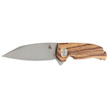 Nóż składany BlackFox Argus Ziricote Wood, Satin D2 by Grigorii Matveev (BF-760 W)