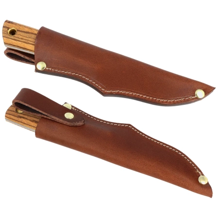 Za-Pas Knife EC95 Zebra Wood, Satin D2 (EC95-W-ZW)