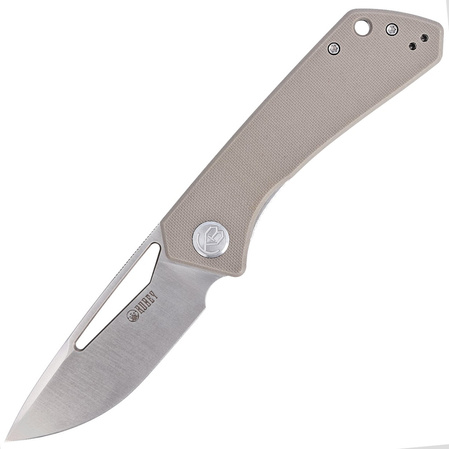 Nóż składany Kubey Thalia Tan G10, Satin D2 (KU331F)