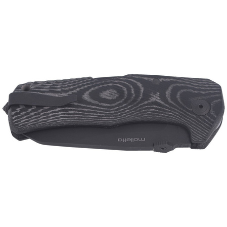 Nóż składany LionSteel TM1 Black Micarta, Black Sleipner by Molletta (TM1 MB)