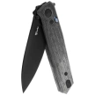 Reate PL-6 Knife Black Micarta, Black PVD Nitro-V (PL-6 BKM PVD)