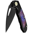 Kubey KB Knives Coeus Black Titanium/Timascus, Black DLC CPM S35VN (KB286B)