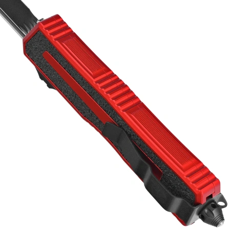 Nóż automatyczny OTF Microtech Scarab II Gen III S/E Red Aluminium, Black M390MK by Tony Marfione (1278-1RD)