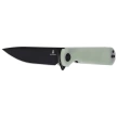 Nóż składany Bestechman Flick Jade G10, Black PVD D2 by Ostap Hel (BMK13E)