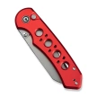Civivi Pragma Prime Knife Red Aluminum, Stonewashed 14C28N (C24067-2)