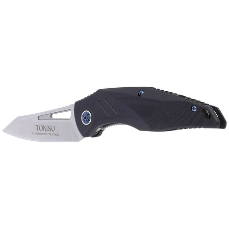 Nóż składany TOKISU Tactical, Black G10, Satin (18685)