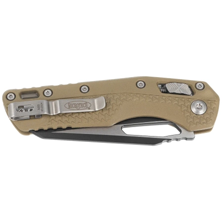 Microtech MSI S/E Ram-Lok OD Green Tri-Grip Polymer, Black/Satin P/S M390MK by Tony Marfione (210T-2PMOD)