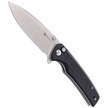 Nóż składany Sencut Sachse Black Micarta, Satin 9Cr18MoV (S21007-1)
