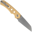 Civivi Pragma Prime Knife Champagne Aluminum, Satin 14C28N (C24067-3)