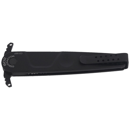 Extrema Ratio BD2 Contractor Black Aluminum Knife, Black MIL-C N690 (04.1000.0229/BLK)