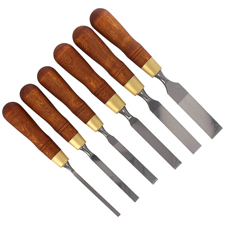 Set of 6 carpentry chisels Narex Premium 6, 10, 12, 16, 20, 26 (853250)