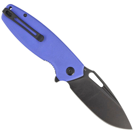 Nóż składany Kubey Tityus Blue G10, Dark  Stonewashed D2 (KU322I)