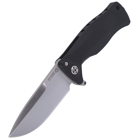 LionSteel SR11A Black Aluminum, Satin Sleipner by Molletta (SR11A BS)