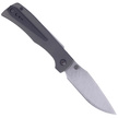 Nóż składany Sandrin Knives Monza Zirconium, Raw Finish (SK-SK6)
