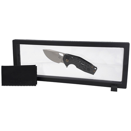 FOX Suru Carbon Fiber Frame Lock, Satin by Jesper Voxnæs (FX-526 CF)