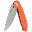 Nóż składany Kubey Nova Orange G10, Bead Blasted D2 (KU117H)
