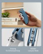 Sencut Cybrix Blue Aluminum, Satin 9Cr18MoV (S23098A-4)