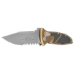 Microtech Socom Elite Auto S/E Automatic Knife Tan Aluminum, Apocalyptic P/S M390 by Tony Marfione (160A-11APTA)