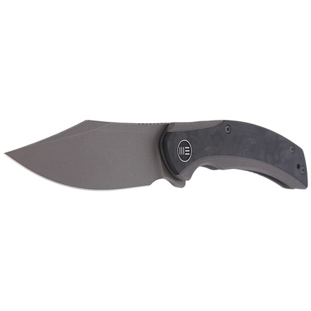 WE Knife Snick Gray Titanium / Marble Carbon Fiber, Gray Stonewashed CPM-20CV (WE19022F-2)