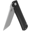 Bestech Kendo Knife Black G10, Stonewashed / Satin D2 (BG06A-1)