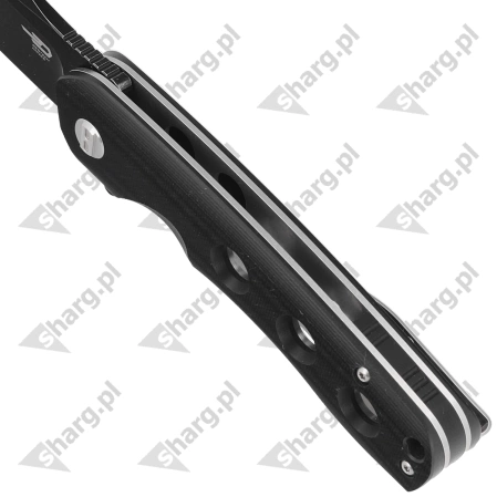 Nóż składany Bestech Arctic Black G10, Black Stonewashed D2 (BG33A-2)
