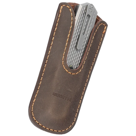 Remette Swordfish Titanium / Yellow Green Carbon Fiber, Pearlescent M390 (ZL101A2)