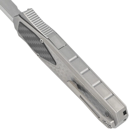 Nóż grawitacyjny Remette Swordfish Titanium / Carbon Fiber, Pearlescent M390 (ZL101B1)