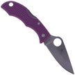 Spyderco Ladybug 3 FRN Purple Plain (LPRP3).