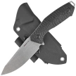 Remette RT-Allosaurus Knife Black G10, Stonewashed D2 (RTAS-B)
