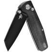 Bestech Slasher Knife Black Micarta, Black Stonewashed D2 (BG43A-2)