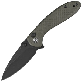 Civivi Faeger Knife OD Green G10, Black Stonewashed 14C28N (C24031-2)