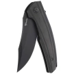 Reate Jack Jr. Knife Black Aluminium, Black DLC S30V (Jack Jr. BKAL DLC BKAL)