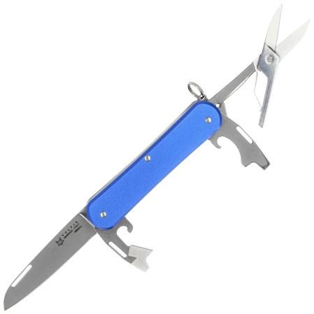 Scyzoryk Fox Vulpis F4 Sky Blue Aluminium, Polished N690Co (FX-VP130-F4 SB)