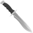 Nóż Muela 85-182 Black Rubber, Satin Nitro-42