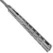 Nóż składany motylek Martinez Albainox Big Balisong Chrom Zamak, Mirror 3Cr13Mov (02052-C)