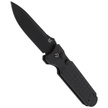 Nóż automatyczny Fox Predator II 2F Full Auto Black FRN, Black Idroglider N690Co (FX-448 B)