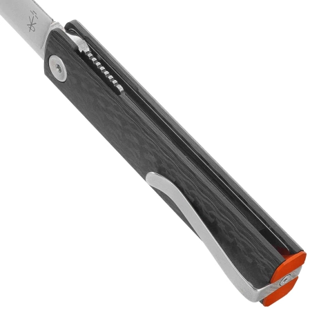 Nóż składany Fox Chnops 3K Carbon Fiber, Satin M390 by Riccardo Gobbato (FX-543 CFO)