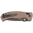 Fox Anzu Bronze Aluminium, Black PVD MagnaCut by Les George Knife (FX-560 ALBR)
