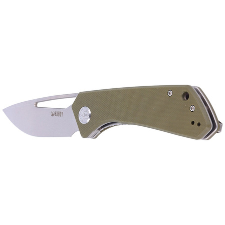 Kubey Thalia Knife Green G10 Beadblasted D2 (KU331D)