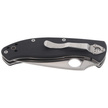 Nóż składany Spyderco Tenacious Black G10, Satin Combo 8Cr13MoV by Eric Glesser (C122GPS)