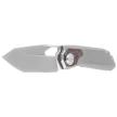 Remette RT-Peregrine Falcon Knife Gray/Thunder Lightning Titanium, Hand Fine Grinding Pearlescent M390 (RTT1-G)