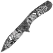 Martinez Albainox 3D Skull Knife Aluminium, 3D Printed 3Cr13Mov (18477)