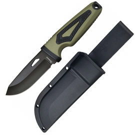 Nóż Martinez Albainox Green/Black ABS, Black (32641)