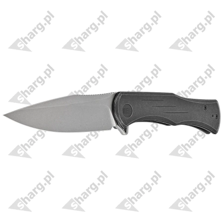 Nóż WE Knife Primoris Black Titanium, Gray Stonewashed (20047A-2)