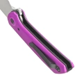 Nóż składany Reate PL-XF-A-5 Purple Aluminium, Stonewashed Nitro-V