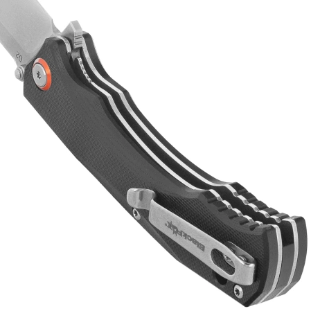 Nóż składany BlackFox Spectrum Black G10, Satin D2 (BF-782 OR)