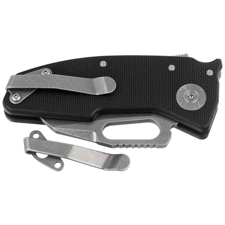 Nóż składany Demko Nano-Shark SF Black G10, Stonewashed CPM 20CV by Andrew Demko (NANO-20CV-Black G10)