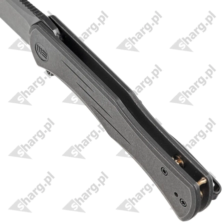 Nóż WE Knife Primoris Black Titanium, Black Stonewashed (20047A-3)